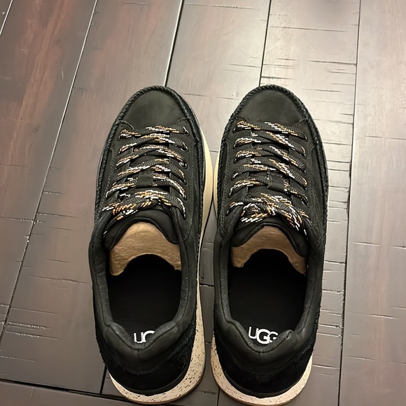 Ugg Australia Marin Lace Platform Shoes Sneakers black new Women’s Sizes - Picture 8 of 11